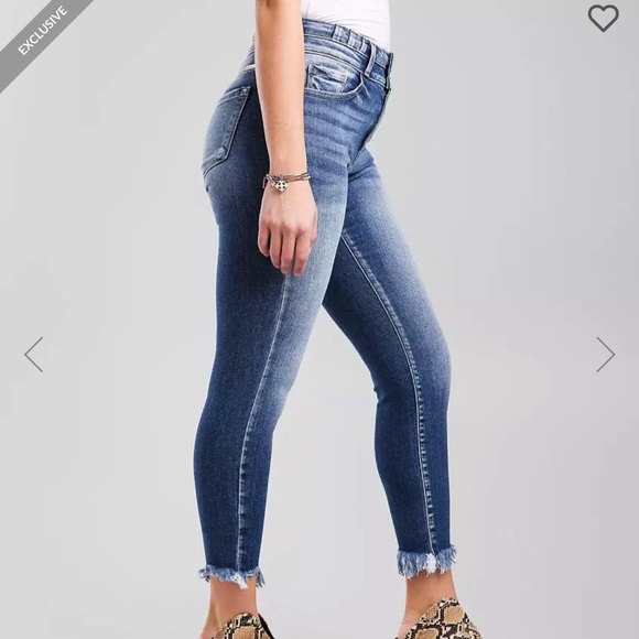 Kancan Signature Kurvy Ultra High Ankle Jean size 28 - Picture 2 of 12
